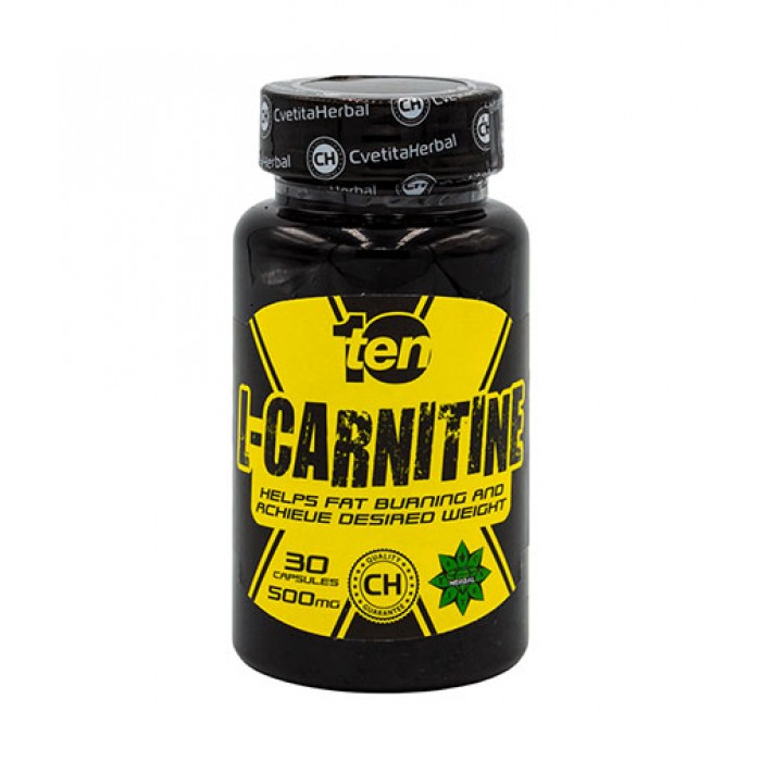 CVETITA HERBAL L-Carnitine 500mg. / 30 Caps.​